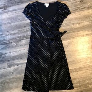 LOFT polka dress 👗